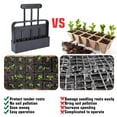 thumbnail image 3 of DODOING Hand-held Soil Blocker 4PCS 2 Inch Manual Seedling Soil Blocking Soil Block Maker Reusable Soil Blocking Tool for Seedlings Garden Tools, 3 of 8