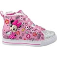 thumbnail image 3 of Girls' Josmo O-CH17283 Minnie Mouse High Top Canvas Sneaker, 3 of 7