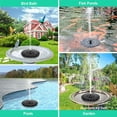 thumbnail image 3 of Vattenfontän solcellsdriven - Fontaines - Pompe à Fontaine - 16CM Vert Vert, 3 of 5