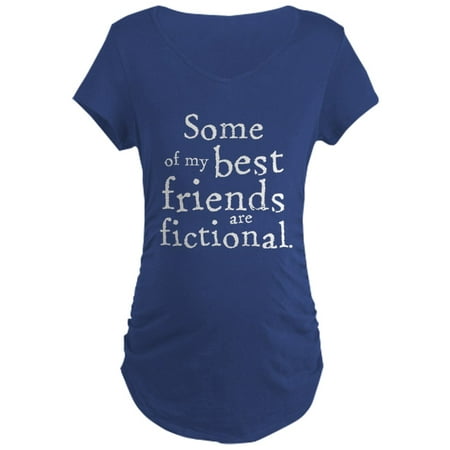 

CafePress - Fictional Friends Maternity Dark T Shirt - Maternity Dark T-Shirt