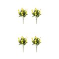 thumbnail image 1 of ZheElen 2pcs Artificial Silk Daisy Flowers Low Maintenance And For Home Faux Flowers yellow 2Set, 1 of 6