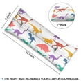 thumbnail image 4 of Minimalist Dinosaur Seat Belt Pillow - Post Surgery Chest Protector - Aesthetic Dino Design Recovery Cushion, 4 of 7