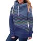 thumbnail image 1 of Gibobby Sudadera mujer, Sudadera con capucha para mujer, manga larga, forro polar, ropa de otoño(Azul,XG), 1 of 4
