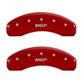 thumbnail image 2 of MGP 4 Caliper Covers Engraved Front & Rear MGP Red finish silver ch Fits select: 2013-2017 AUDI A6 PREMIUM PLUS, 2012 AUDI A7 PRESTIGE, 2 of 4