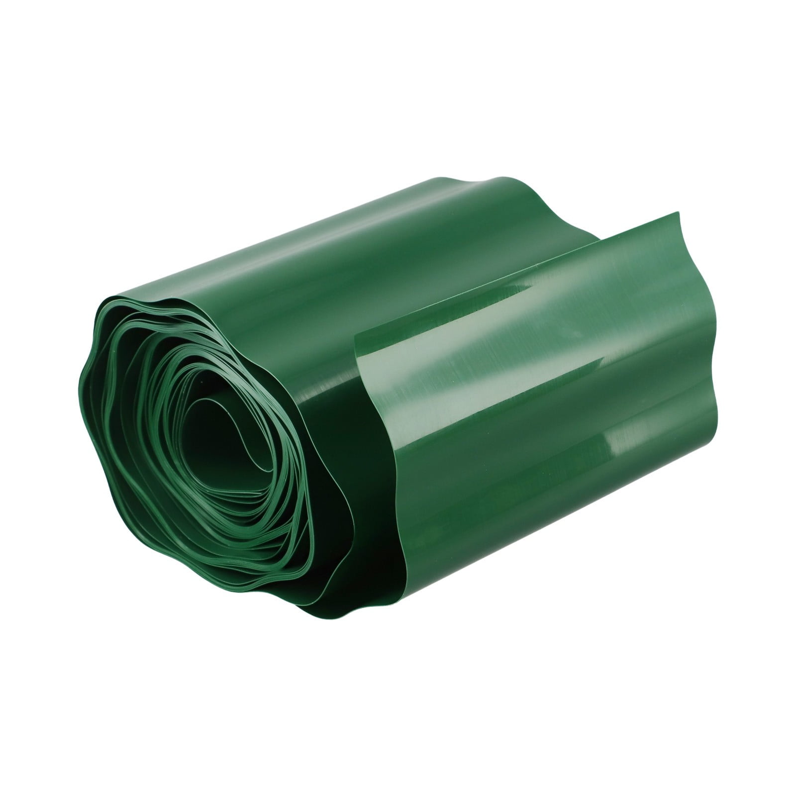 CHENGSI for Flexible Lawn Edging Border Fence 9M Roll Garden Grass Edge Path Divider Waterproof Plastic Barrier for Flower Beds Landscaping Green 15cm Height