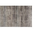 thumbnail image 2 of HomeRoots 512488 7 x 10 ft. Ivory Gray & Black Abstract Distressed Rectangle Area Rug with Fringe, 2 of 5