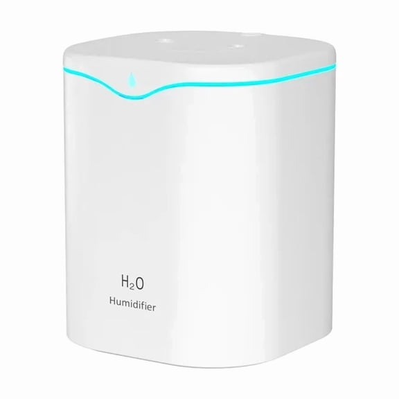2000ML Large Capacity Air Humidifier Fog Double Spray Design Quiet Safety Anti-dry Burn Can Do Night Light Moisturizing Skin