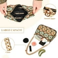 thumbnail image 2 of FORMRS Womens Shoulder Bag with Chain Strap Clutch Purse Cute Tote Handbag, Retro Blossom Flower, 2 of 7
