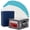 Blue Black Mix, variant on Practicon 500 Pack Black Disposable Patient Bibs, 18" x 13", 3 Ply Waterproof Paper Bib Sheet with Poly Back, Dental, Medical, Tattoo, Nail Tray or Table Cover, Case of 500