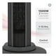 thumbnail image 2 of Ventilador Calentador de Torre, 2 en 1, con Temporizador y Control remoto Esquimal (Negro, 111 cm), 2 of 6