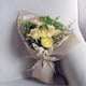 thumbnail image 5 of Natural raffia bunch raffia paper ribbon DIY straw hat making hand holding bouquet, 5 of 5