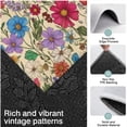 thumbnail image 3 of Pioneer Flower Floral Print Pattern Kitchen Rugs Sets Of 3,Kitchen Runner Rugs Non Skid Washable,Decorative Kitchen Floor Mats for Kitchen,Sink,Laundry,17"x30"+ 17"x47" + 17"x59", 3 of 6