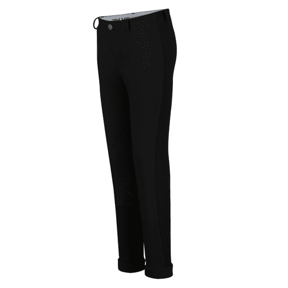 TuffRider Children's Ribb Lowrise Pull-On Jodhpurs Black 16