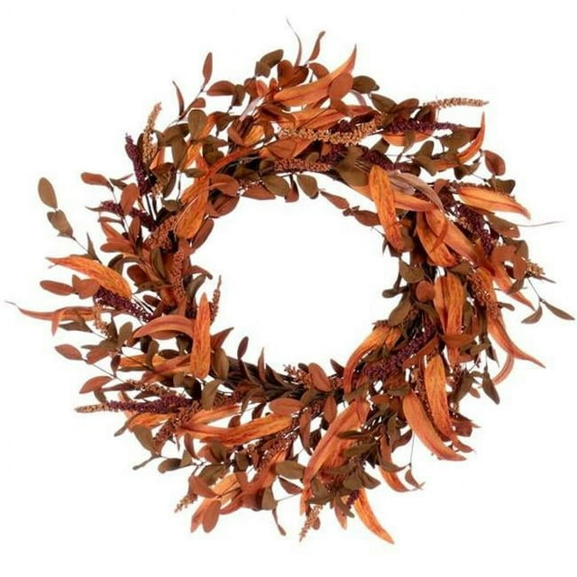 Vickerman FQ220922 22 in. Autumn Berry & Foliage Wreath