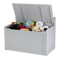 thumbnail image 1 of Toy Chest Melissa & Doug, muebles de madera gris para sala de juegos, 1 of 9