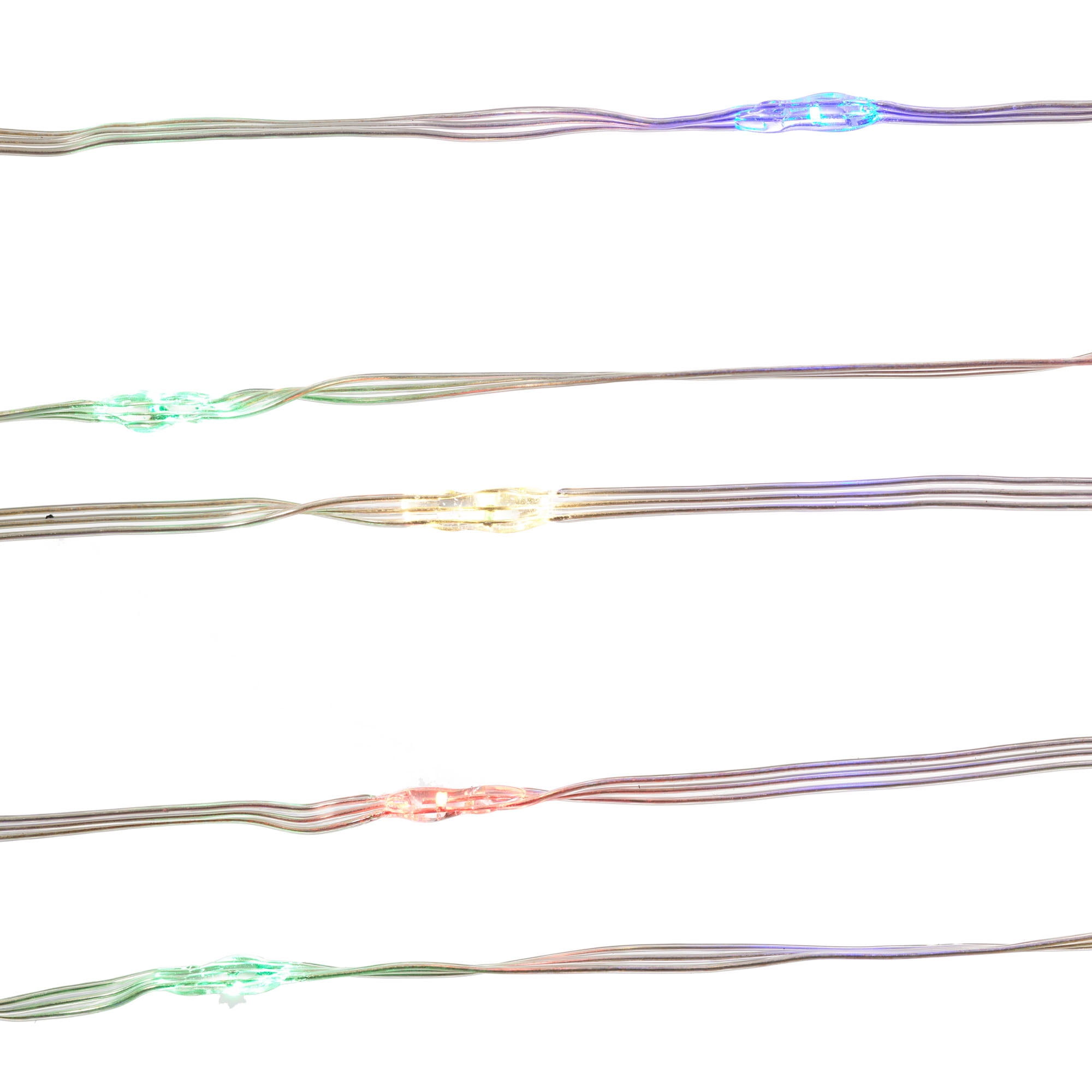 Holiday Time 100Count 8Function Multicolor LED Flexible Wire