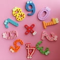 thumbnail image 3 of Baby toys 10pcs Letters Kids Wooden Alphabet Fridge Magnet Child Educational/ 10 number refrigerator magnet educational toys, 3 of 5