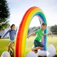 thumbnail image 4 of FRCOLOR Inflatable Toy Inflatable Water Toy for Kids Made of Durable PVC Multi Color Safe and Eco Friendly,110.24"X62.99"X31.5", 4 of 4