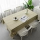 thumbnail image 3 of Inicio Mesa de comedor Mantel de mesa de centro de lino y algodón con diseño de borlas para restaurante, 140x220cm Monstrate HA9061-02B, 3 of 7