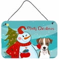 thumbnail image 6 of Carolines Treasures BB1828DS812 Snowman With Maltese Wall and Door Hanging Prints, 6 of 7