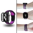 thumbnail image 1 of Correa para Apple Watch compatible con 42mm / 44mm + Case protector de pantalla con Cristal Templado. Estilo Sport, ideal para hacer ejercicio. Mamá Pulpo  Sport con case, 1 of 8