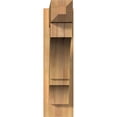 thumbnail image 2 of Ekena Millwork 5 1/2"W x 20"D x 20"H Balboa Smooth Craftsman Outlooker, Western Red Cedar, 2 of 4