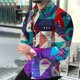 thumbnail image 1 of Camisas geométricas para hombre, camisas de moda, camisas hawaianas de manga larga, blusas de playa, ropa para hombre, camisas con grafiti, ropa de calle, 1 of 6