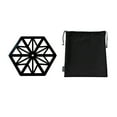 thumbnail image 1 of Yuarrent Soporte de de poste de luz para acampar, estante de almacenamiento portátil para bebidas, soportes colgantes con bolsa de carpas, 1 of 6