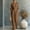 Brown#001, variant on Women's Summer V-Neck Wide-Leg Jumpsuits, Sleeveless Ruched Waist Maxi Jumpsuits XL