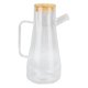 thumbnail image 3 of Dispensador de vinagre de vidrio, aceite de vidrio de borosilicato alto Botella de aceite de vidrio de borosilicato alto Botella dispensadora de aceite para cocina Valor inmejorable, 3 of 12