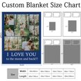 thumbnail image 3 of Personalized Gifts for Boyfriend, Customized Blankdet for Couples, Valentine's Day Gifts for Wife Husband, Custom Photo Blankets with Names, Anniversary Birthday Gifts for Girlfriend Blankets, 3 of 5