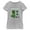 Athletic Heather, variant on Girl's Minecraft Creeper Graph  Graphic Tee Black X Large