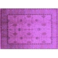 thumbnail image 1 of Ahgly Company Indoor Rectangle Oriental Purple Industrial Area Rugs, 7' x 10', 1 of 4