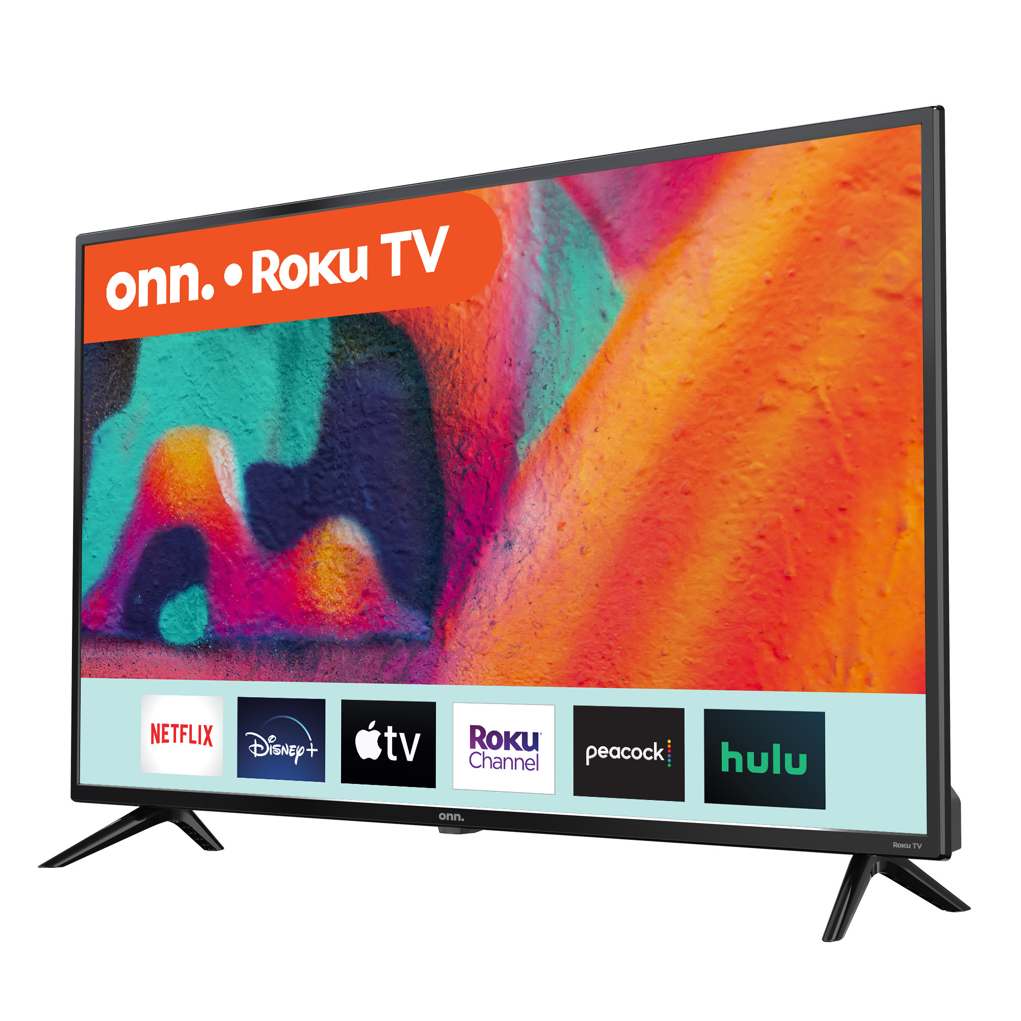 onn. 42” Class FHD (1080P) LED Roku Smart TV (100068372) - image 3 of 16