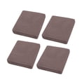 thumbnail image 4 of 4 Piezas Funda de Cojín para Sofá Elástica Protector de Muebles Decorativa para Sala de Estar Material Seda de Leche Adecuada para Uso en Hogar Oficin Marrón, 4 of 8