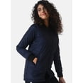 thumbnail image 3 of Women Front Zip Open Stylish Winter Jacket, 3 of 6