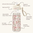 thumbnail image 3 of Bentgo Kids Water Bottle - Leak-Proof, Durable Tritan PFAS- & BPA-Free 15 fl oz, Kids/Toddlers Ages 3+ for School & Sports; Bite & Sip Spout, Carrying Handle, Dishwasher Safe (Cowgirl Dreams), 3 of 8
