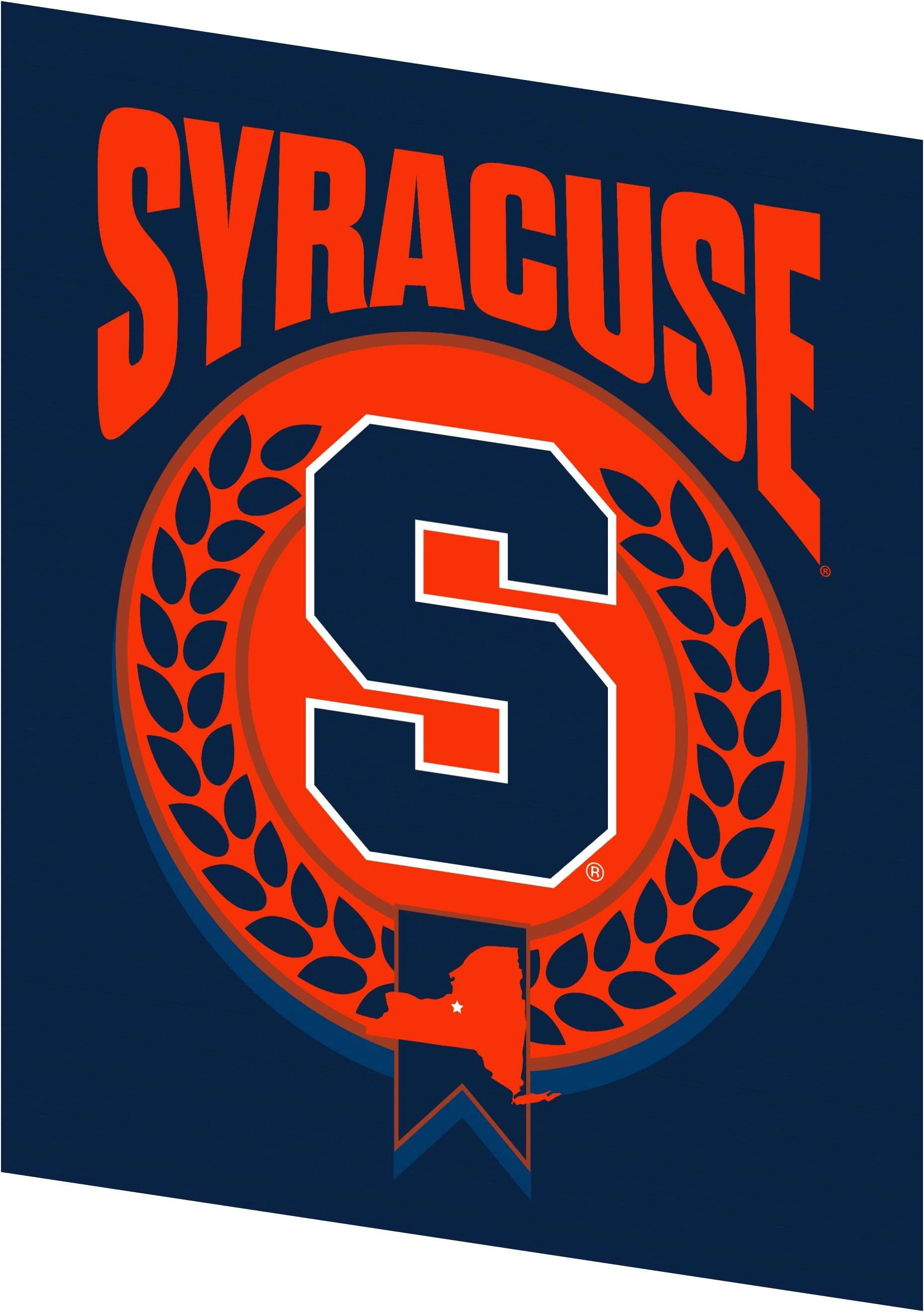 Syracuse NCAA Apex Silk Touch Sherpa Throw 50x60 inches