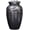 Coal & Platinum, variant on Aluminum Handcrafted Urn - Elegant Keepsake Holder for Adult Human Ashes (Onyx & Chrome)