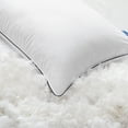 thumbnail image 4 of Bed Pillows King Size Set of 2 Goose Feather Down Pillow for Sleeping Decorative Pillows for Back, Stomach or Side Sleepers 20x36, 4 of 6