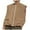 A-Brown457, variant on Zip Up Pocketed Vest for women Round Neck Daily Casual Sleeveless Lightweight Outerwear
