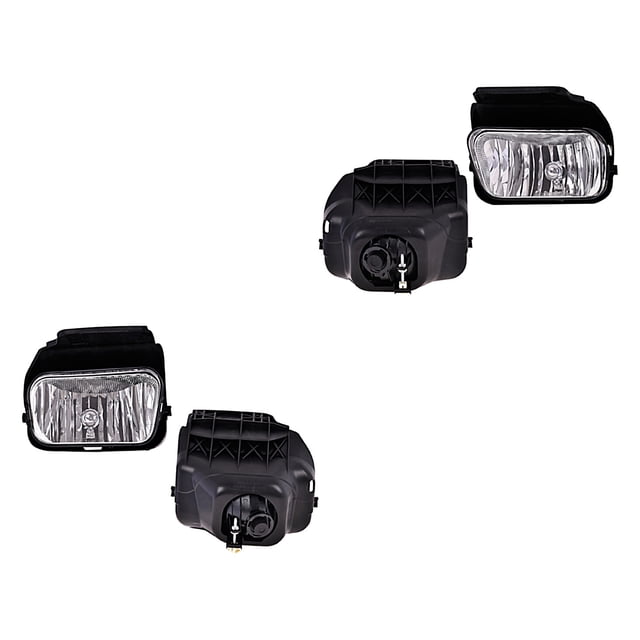 Par de Faros Para Niebla DEPO Silverado 2003 A 2006 Chevrolet S/Foco