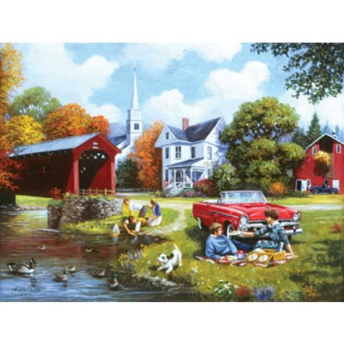 300pc PUZZLE JIGSAW 3 DIFFERENT DESIGN RED FARMS STATE FAIR KIDS BAKERY CAKES 