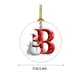 thumbnail image 2 of 2024 26 Letter Christmas Snowman Christmas Pendant - Acrylic Car Pendant Saint, 2 of 5