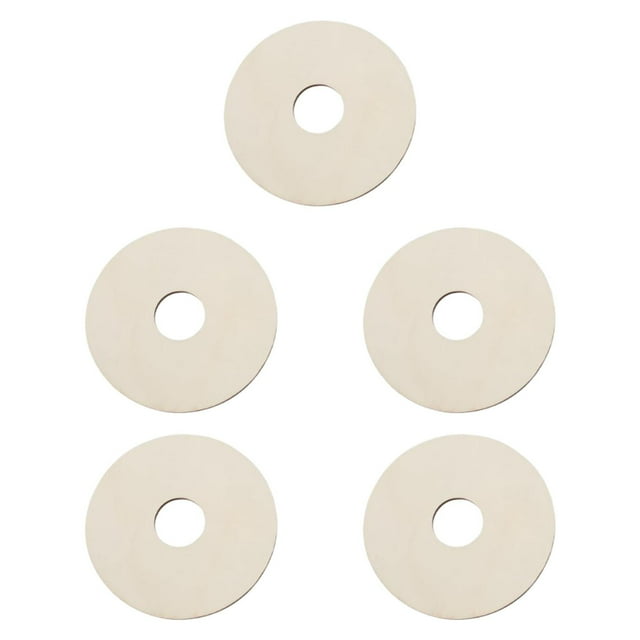 GUOOL 5 Pieces Candle Wick Stabilizer Wooden Wick Centering Tool for Candle Making A
