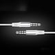 thumbnail image 2 of Cateissary Puerto de 3,5 mm In-ear Super Bass Line Control Auricular Teléfono MP3 Computadora Laptop Auricular Micrófono Auricular con cable Cables de audio/vídeo Blanco, 2 of 6