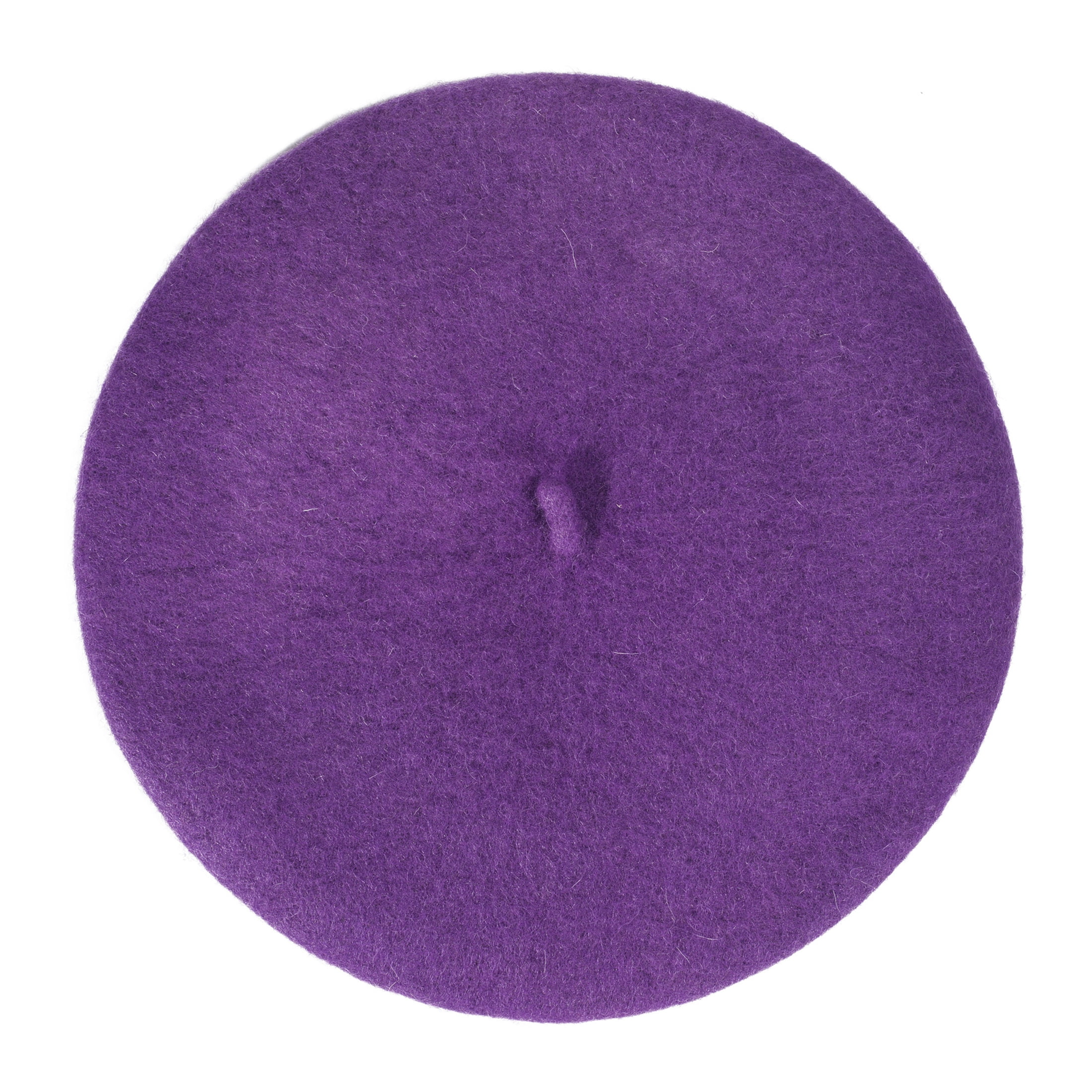 2452 Wool French Beret Hat Solid Color Cap For Women Girls (violet DLAPL Wool Beret Hat for Women Solid Color Classic French  main image 2