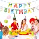 thumbnail image 3 of Pancarta de feliz cumpleaños, guirnalda colorida de banderines de cumpleaños, adecuada para decoraciones suaves de fiesta de cumpleaños de arcoíris, 3 of 6