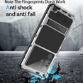 thumbnail image 5 of for Samsung Galaxy S22 Ultra case (6.8 Inch) Metal Hard  2022 Phone Case para Screw Built-in Screen Lens Protection Military Grade [Note The Fingerprints Don't Work] Silver, 5 of 11