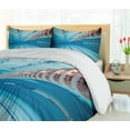 thumbnail image 5 of Ambesonne Hobby Duvet Cover Sets, Swimming Pool Sports View, 2-King, Sky Blue, 5 of 6